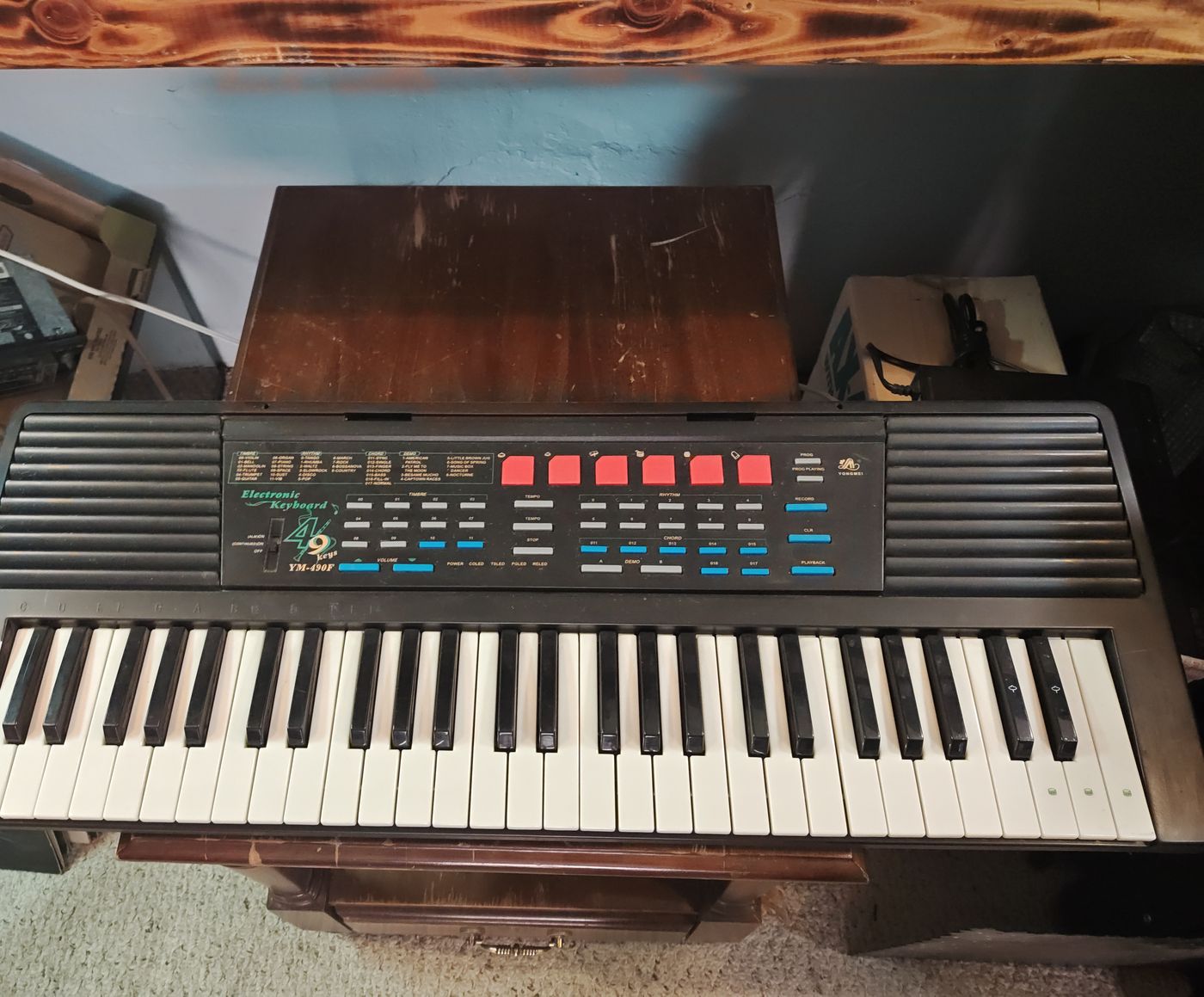 49-key electronic keyboard